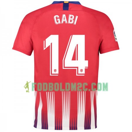 Atlético Madrid Gabi 14 Hjemmebanesæt 2018-2019 Kortærmet